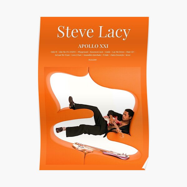 Steve Lacy - Apollo XXI (2019) Poster RB2510 product Offical steve lacy Merch