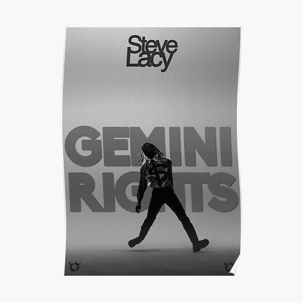 Steve Lacy, Gemini Rights Poster RB2510 product Offical steve lacy Merch