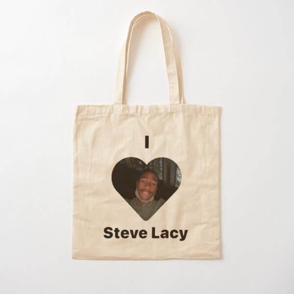 i love steve lacy Cotton Tote Bag RB2510 product Offical steve lacy Merch