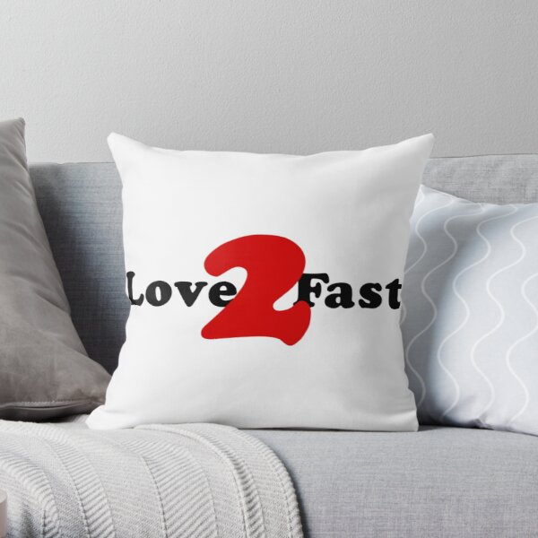 Love 2 Fast Steve Lacy Throw Pillow RB2510 product Offical steve lacy Merch