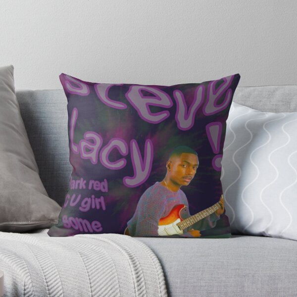Steve Lacy poster Throw Pillow RB2510 product Offical steve lacy Merch