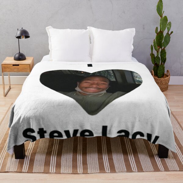 i love steve lacy Throw Blanket RB2510 product Offical steve lacy Merch