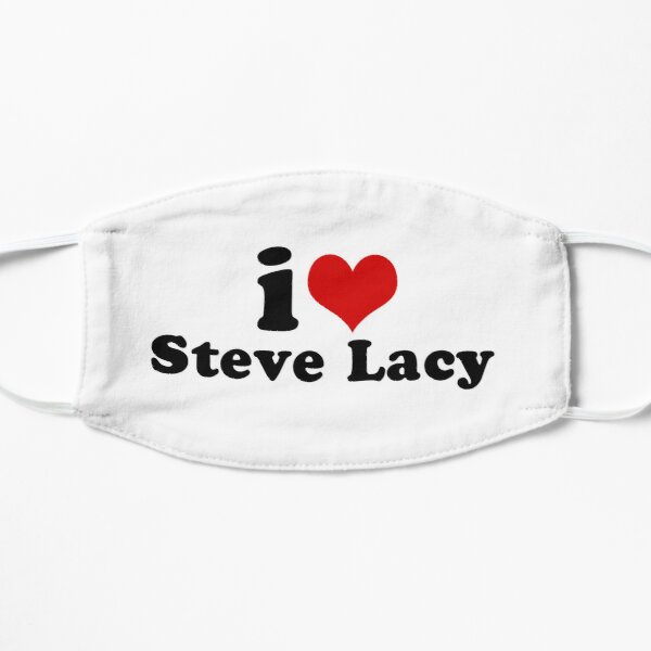 I Love Steve Lacy Flat Mask RB2510 product Offical steve lacy Merch