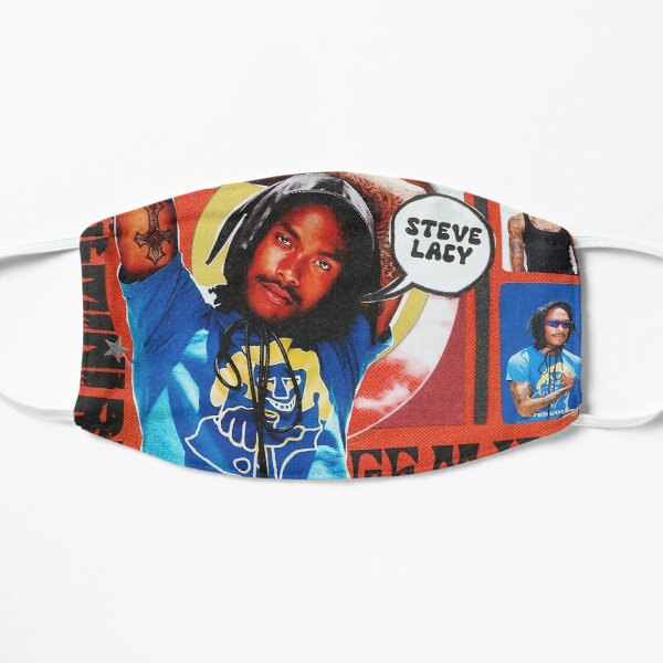 Steve Lacy's collage Flat Mask RB2510 product Offical steve lacy Merch
